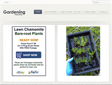 Tablet Screenshot of gardening.ie